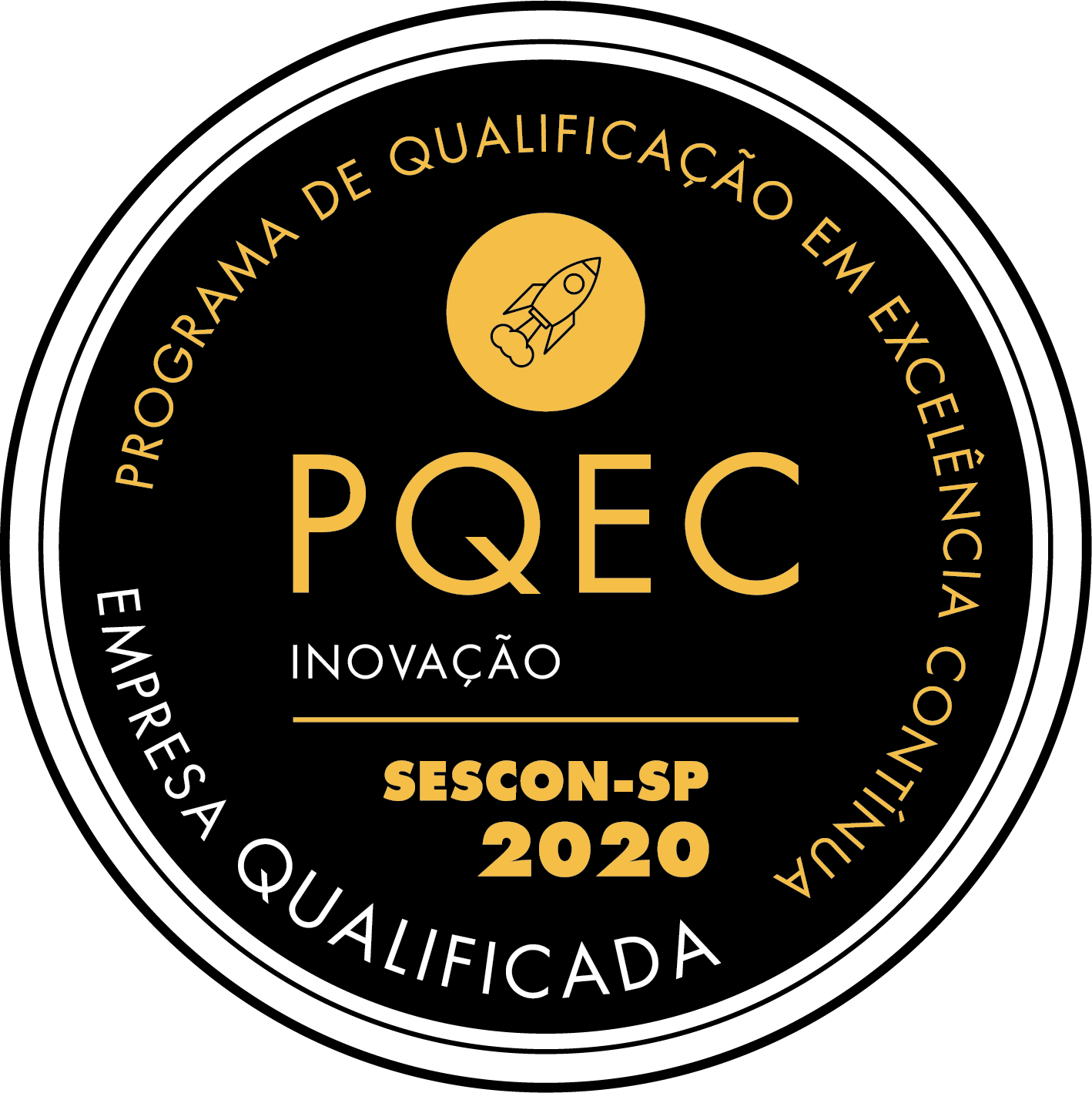 Selo PQEC Inovação — Empresa Participante — SESCON-SP 2019