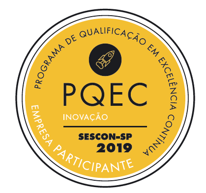 Selo PQEC Inovação — Empresa Qualificada — SESCON-SP 2020